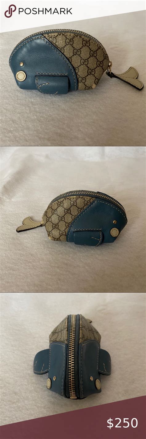 gucci whale coin purse|Gucci card case.